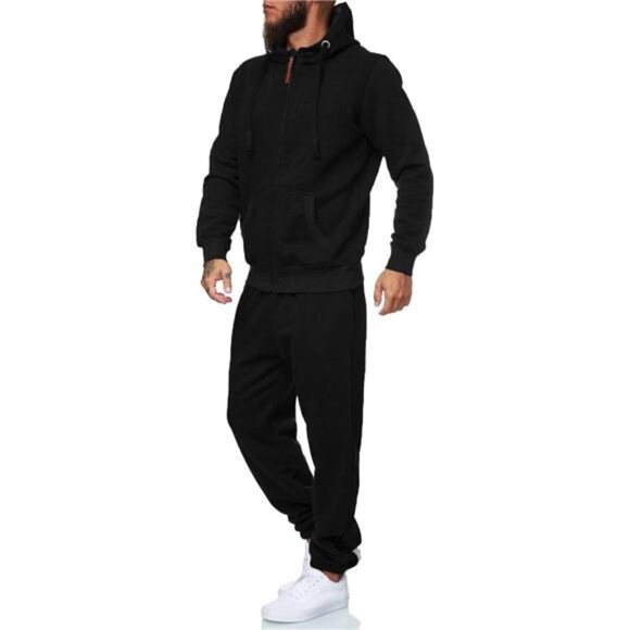 Sweat suits men Tracksuits 2 Piece sets Athletic Jogging suits Casual Outfits - Picture 3 of 7